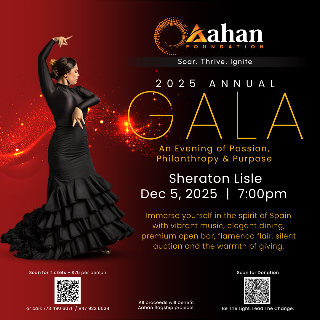 Aahan Foundation 2025 Annual Gala – An Evening of Passion, Philanthropy & Purpose